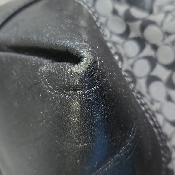 Coach Signature Legacy Molly Satchel 2Way Shoulder/Satchel 21154 - Picture 13 of 16